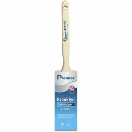 COOL KITCHEN 2 in. Brooklyn Flat Sash CT Poly Brush CO3861903